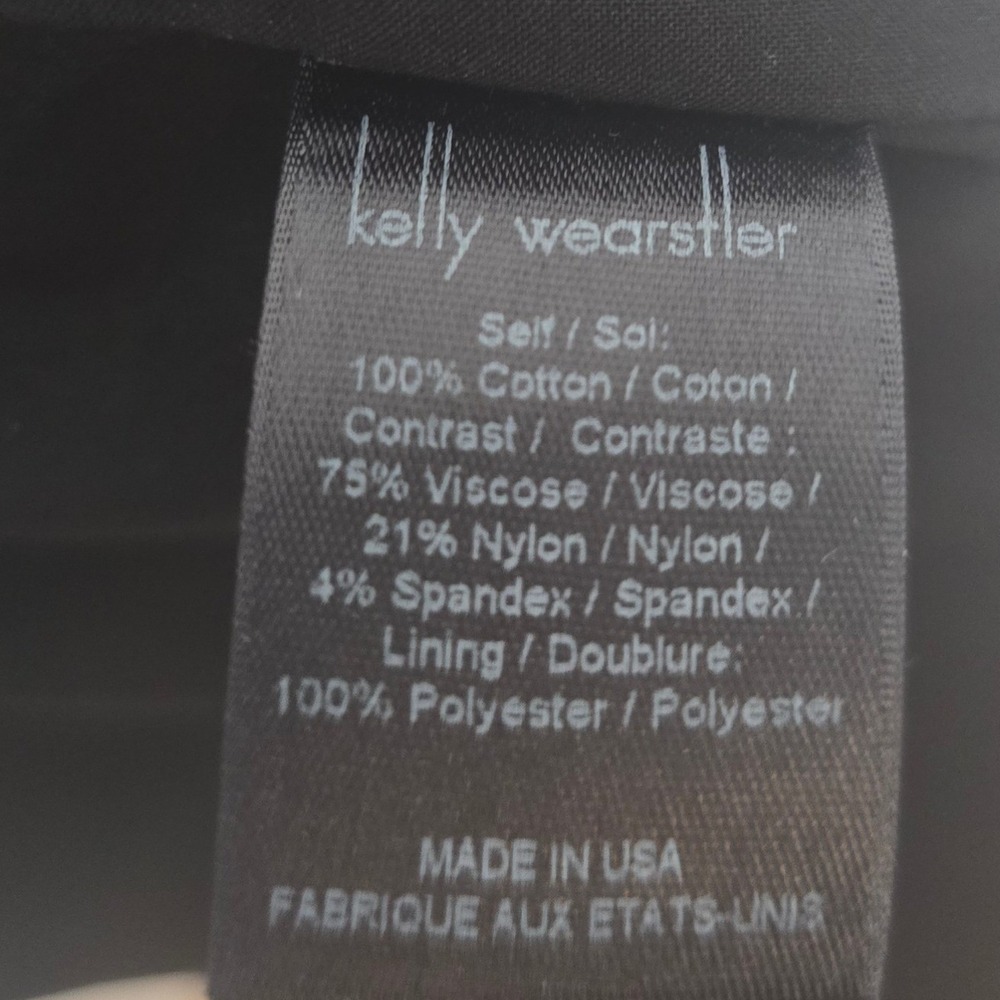 Kelly Wearstler Women's Black Cutout Sheath‎ Dress Pockets Zipper Back Size 4 - Picture 4 of 12